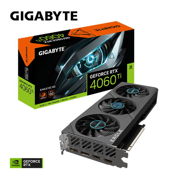 Gigabyte GeForce RTX 4060 Ti EAGLE OC 8G NVIDIA 8 GB GDDR6